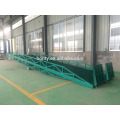 15 ton china supplier CE mobile hydraulic yard ramp for truck/hydraulic container loading dock ramp lift